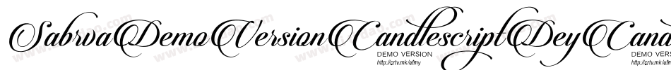 SabrvaDemoVersion-Dey3字体转换