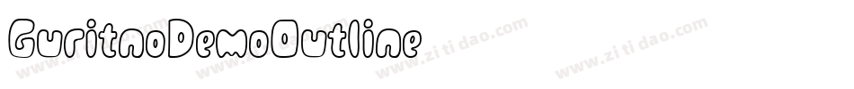 GuritnoDemoOutline字体转换