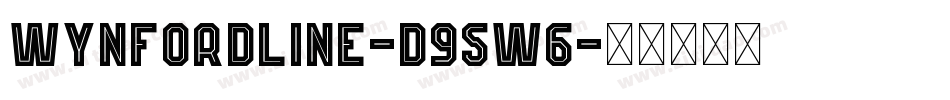 WynfordLine-d95w6字体转换