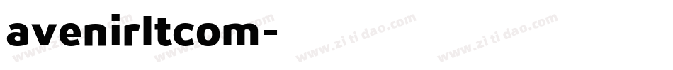 avenirltcom字体转换