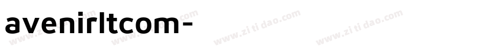 avenirltcom字体转换