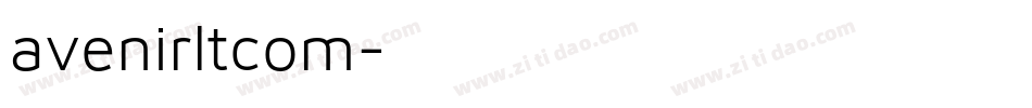 avenirltcom字体转换