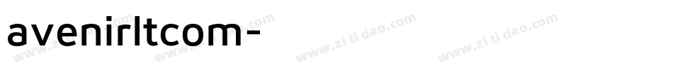 avenirltcom字体转换