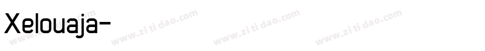 Xelouaja字体转换