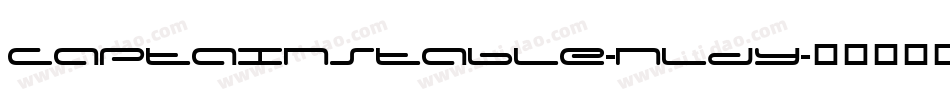 CaptainsTable-nLdY字体转换