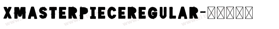 XmasTerpieceRegular字体转换