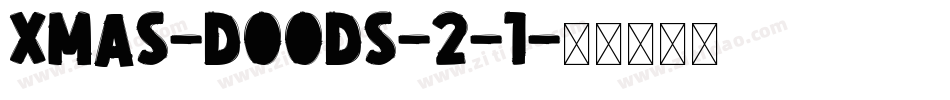 Xmas-Doods-2-1字体转换
