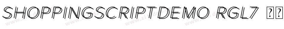 ShoppingScriptDemo-rGL7字体转换
