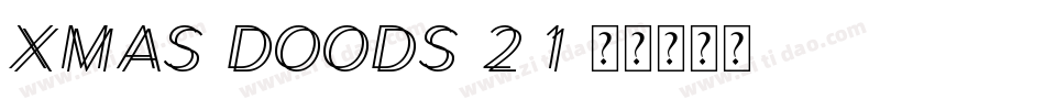 Xmas-Doods-2-1字体转换