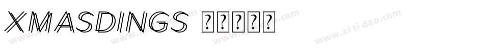 XmasDings字体转换