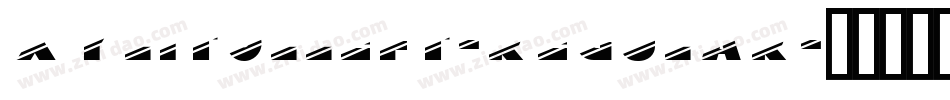 XylitolLeft-Regular字体转换