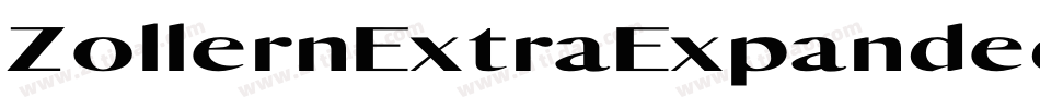 ZollernExtraExpandedItalic-0RXP字体转换 ZollernExtraExpandedItalic-0RXP字体转换