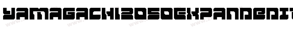 Yamagachi2050ExpandedItalic-6WAo字体转换