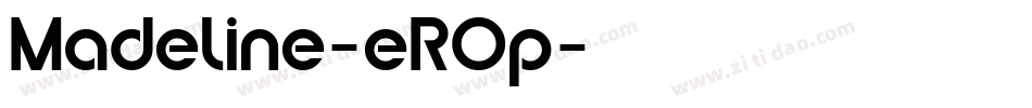 Madeline-eROp字体转换