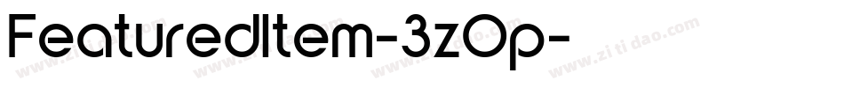 FeaturedItem-3zOp字体转换