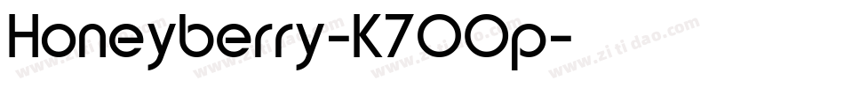 Honeyberry-K70Op字体转换