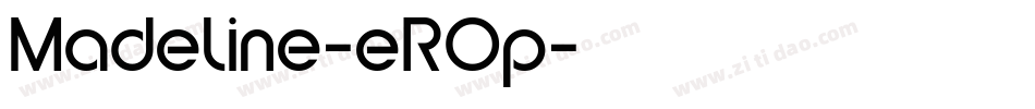 Madeline-eROp字体转换