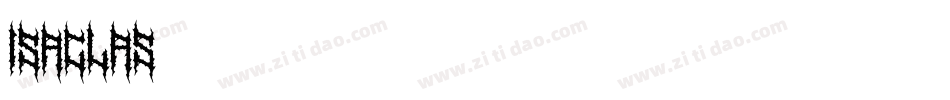 isaclas3字体转换