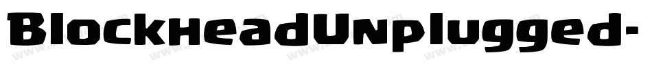 BlockheadUnplugged字体转换