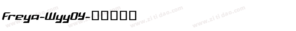 Freya-Wyy0Y字体转换