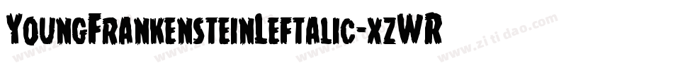 YoungFrankensteinLeftalic-xzWR字体转换