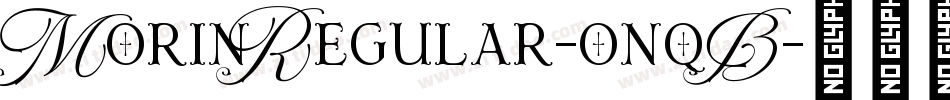 MorinRegular-onqB字体转换