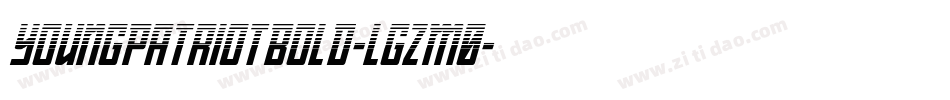 YoungPatriotBold-lgZM0字体转换