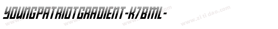 YoungPatriotGradient-K7BMl字体转换