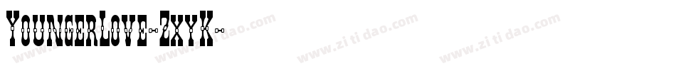 YoungerLove-ZxyK字体转换