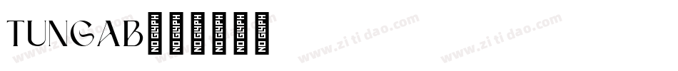 TUNGAB字体转换