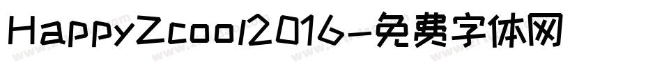 HappyZcool2016字体转换