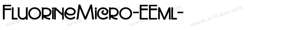 FluorineMicro-EEml字体转换