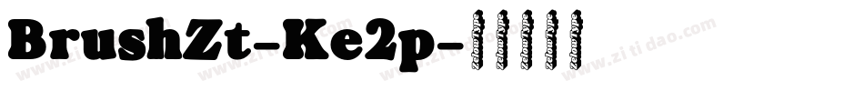 BrushZt-Ke2p字体转换
