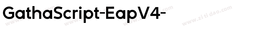 GathaScript-EapV4字体转换