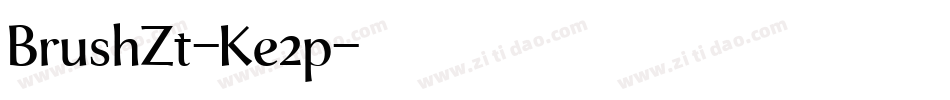BrushZt-Ke2p字体转换