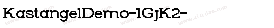 KastangelDemo-1GjK2字体转换