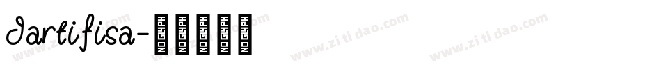 Jartifisa字体转换