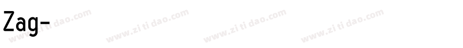 Zag字体转换