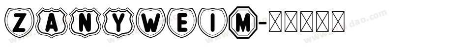 ZANYWEIM字体转换
