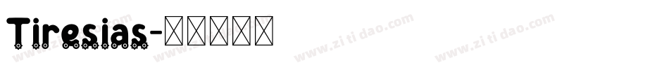 Tiresias字体转换