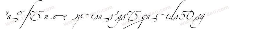 ZapfinoExtraLT-Ligatures字体转换