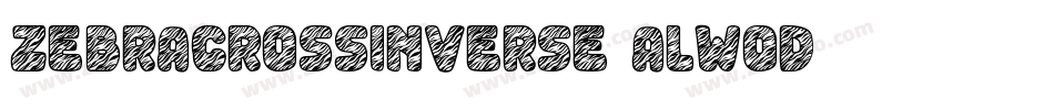 ZebraCrossInverse-ALwOD字体转换