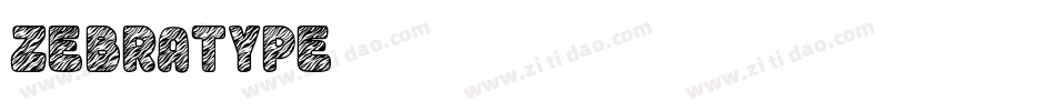 Zebratype字体转换