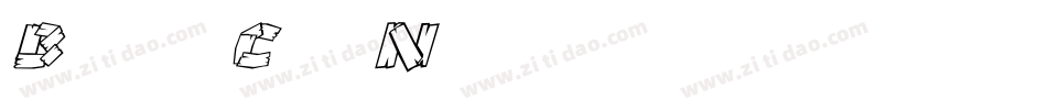 BodoniCnd-Norma字体转换