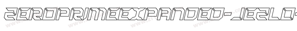 ZeroPrimeExpanded-jEZLO字体转换