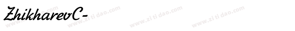ZhikharevC字体转换