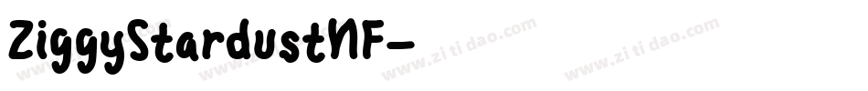 ZiggyStardustNF字体转换