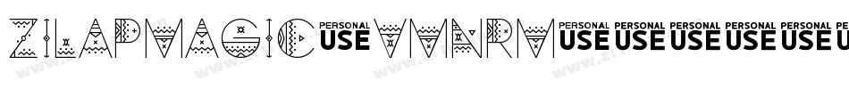 ZilapMagic-vmnRM字体转换