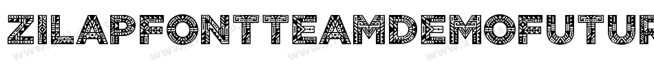 ZilapFontTeamDemoFuture-nRxwV字体转换