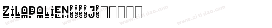 ZilapAlien-551j字体转换